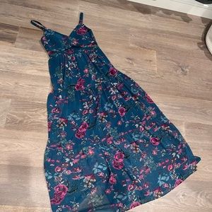 Floral maxi dress